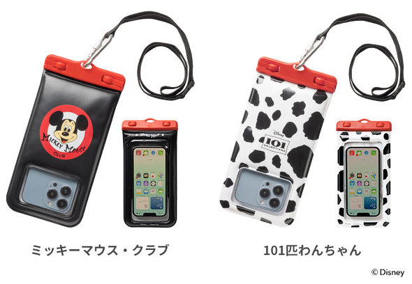 スマホが水に浮かぶ ミッキーや101匹わんちゃんがかわいい 防水ケース が新登場 Fav Log By Itmedia