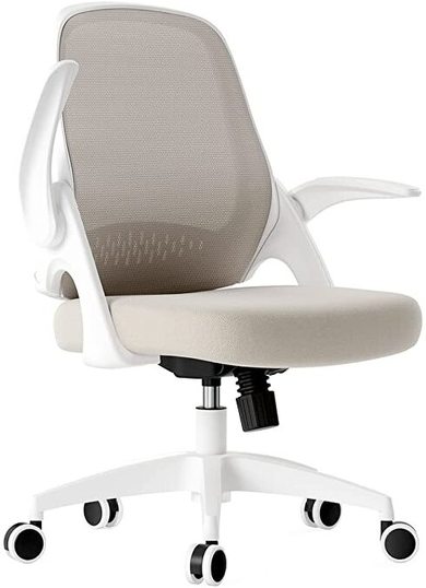 Hbada オフィスチェア デスクチェア 椅子 チェア イス J301 グレー