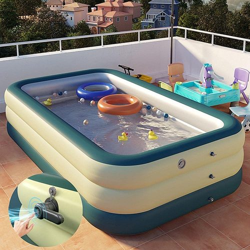 プール ビニールプール 子供用 250×160大型 家庭用　庭遊び 水遊び