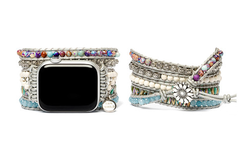 ロア・インターナショナル「Cape Diablo Apple watchバンド オーシャンジャスパー」