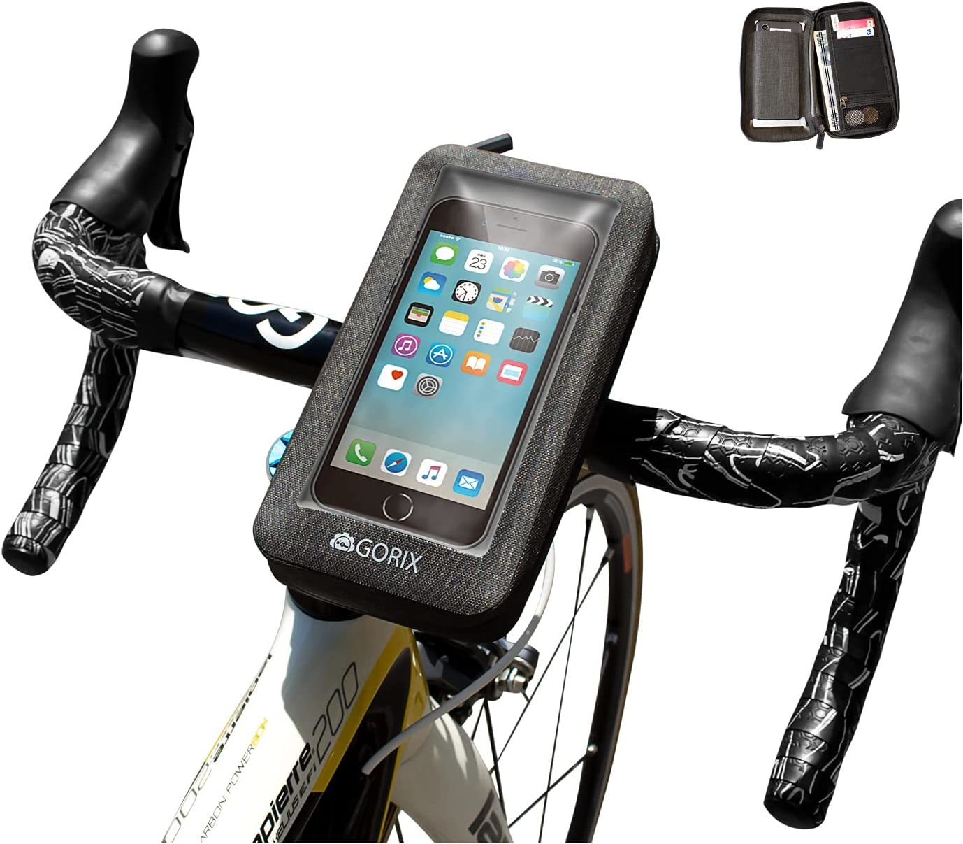 送料無料 iPhone全対応 トップチューブバッグ 完全防水 自転車 ケース 通販