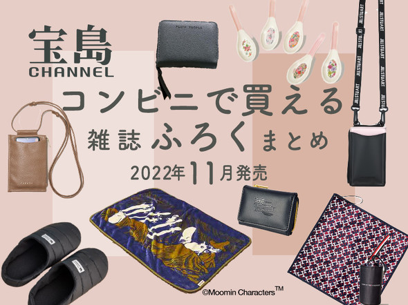 宝島社のWEB＆コンビニ限定11月発売付録がすごい！ 上品カラーのスマホ