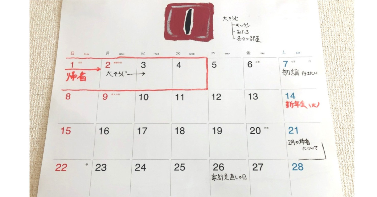 使用5年目！ 2023年のカレンダーも「ほぼ日ホワイトボード」で決まり