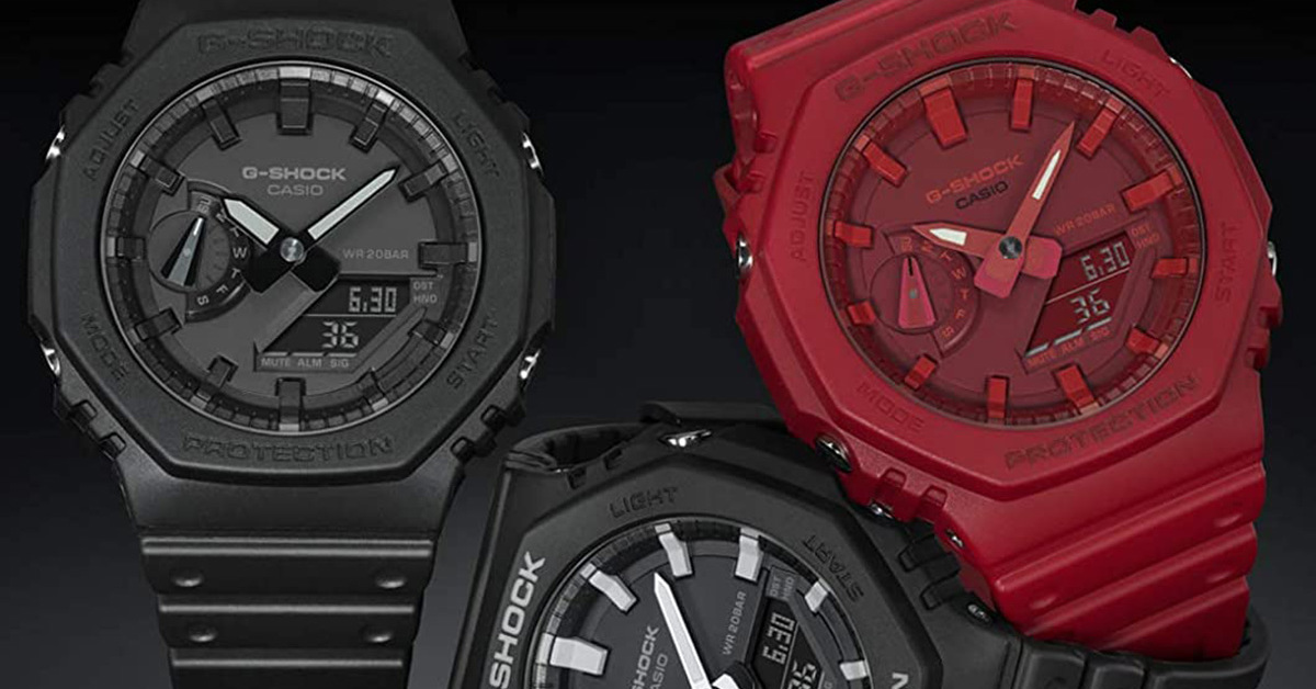 人気のオクタゴン！ G-SHOCK「2100」シリーズのおすすめ5選 カジュアル 