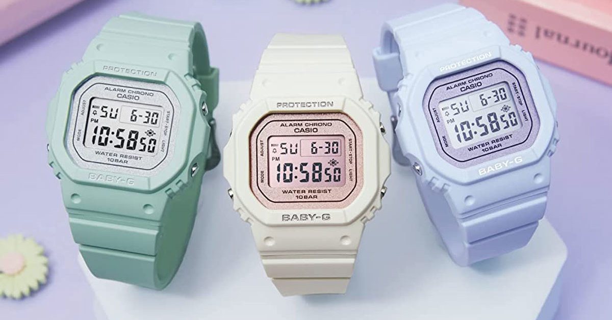 BABY-G」からフラワーカラーが華やかな3モデル 春気分を盛り上げる