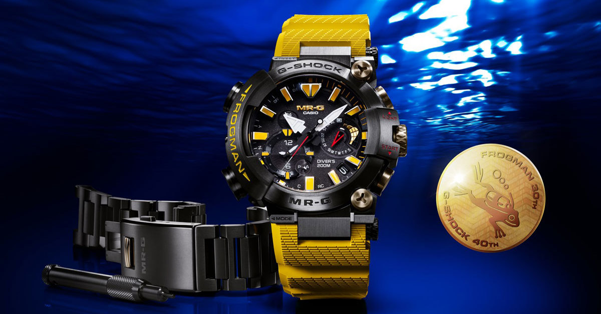 CASIO G-SHOCK FROGMAN 限定版 200m防水 【公式通販】