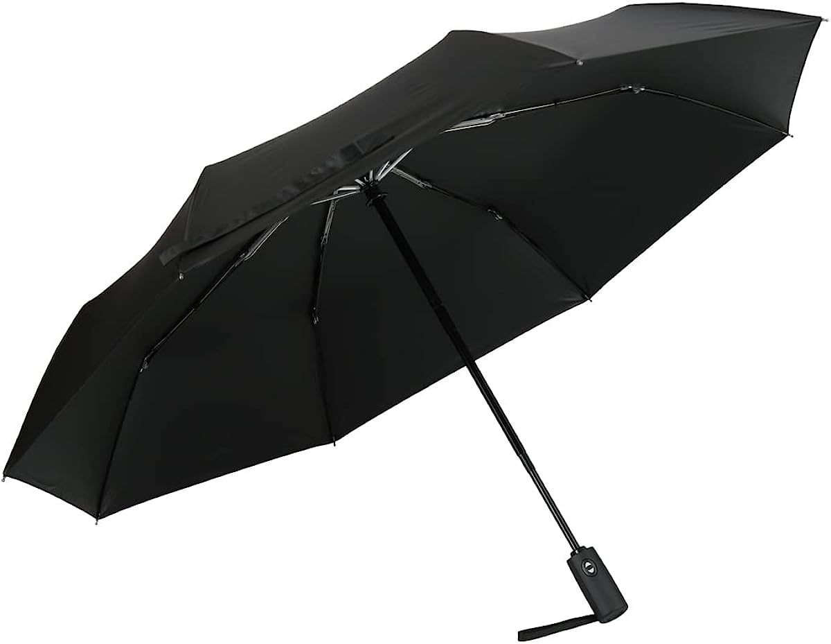 【色:ブラック-1_サイズ:60】折り畳み日傘 大きめ 超軽量189g 晴雨兼用