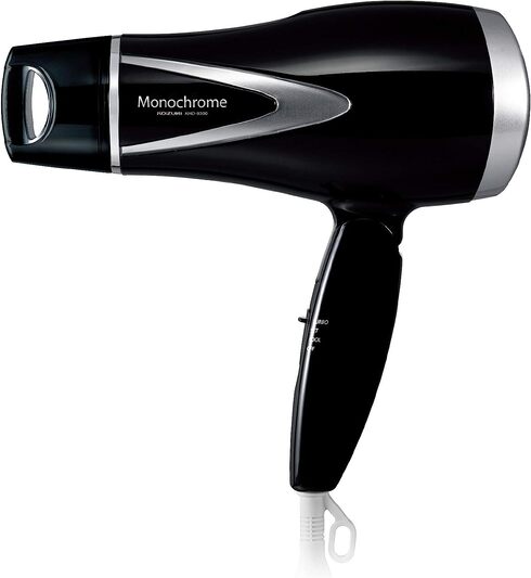 コイズミ「モノクローム(Monochrome)ヘアドライヤー マイナスイオン KHD-9300/BK」