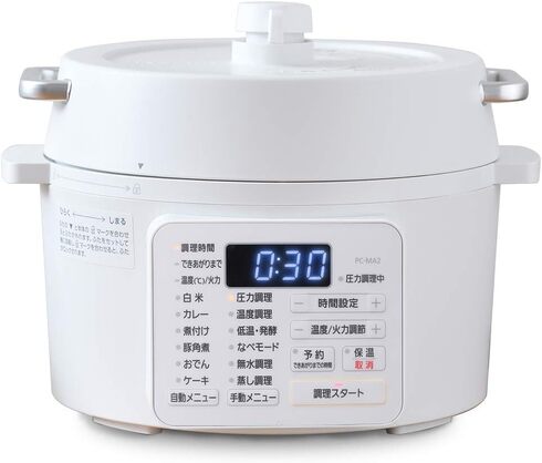 アイリスオーヤマ「電気圧力鍋 PC-MA2-W」