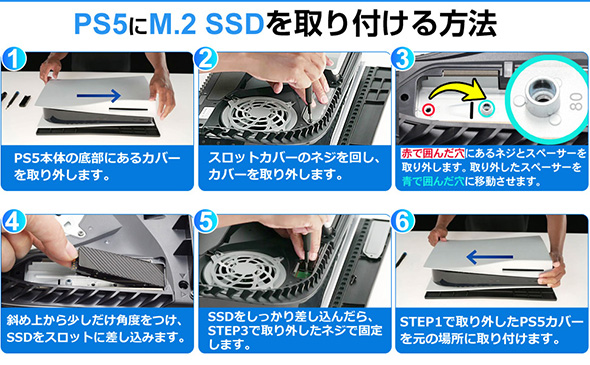 安いけど“使える”PS5おすすめ「SSD」3選 1TB1万円前後で買えるモデルを
