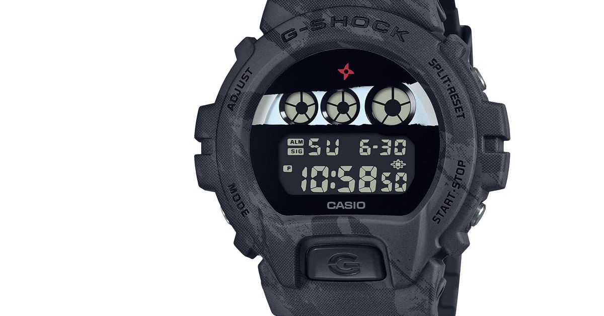 忍者をモチーフにしたG-SHOCKが登場 手裏剣マークなど遊び心ある