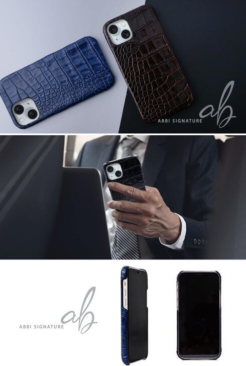 ABBI SIGNATURE�uLIPARI �C�^���A�����U�[ MagSafe�Ή��o�b�N�J�o�[�v