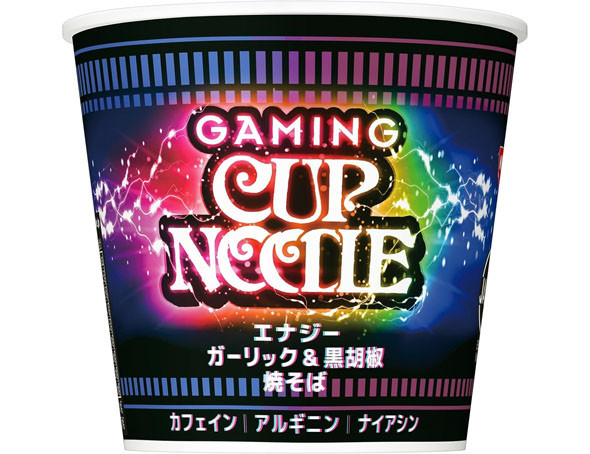 日清ゲーミングカップヌードル エナジーガーリック&黒胡椒焼そば