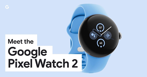 Google Pixel Watch 2 本体 Wifiモデル 水色-