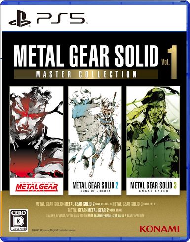 PS5̃\tgiXeXjFRi~fW^G^eCguPS5 METAL GEAR SOLIDFMASTER COLLECTION Vol.1v