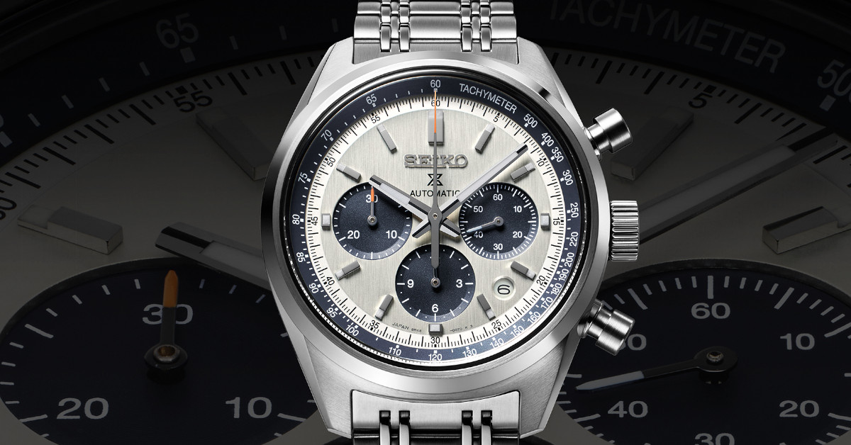 セイコー スピードタイマーより、クラシカルでエレガントなメカニカル