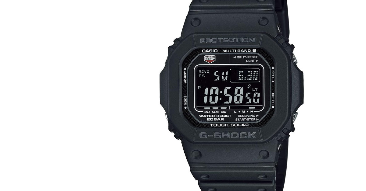 今売れている「G-SHOCK」ランキング 1位は電波ソーラー「GW-M5610U