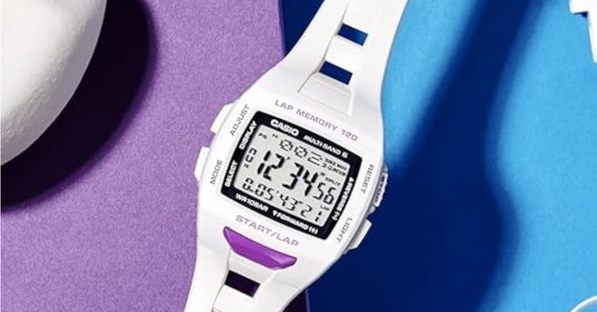大特価通販G-SHOCK 電波ソーラー　腕時計　黒　水色　紫 時計