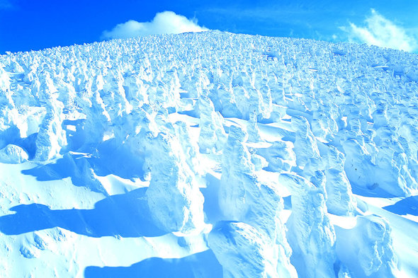 雪景色がきれいな日本の山」おすすめ3選 登り初めにもおすすめ！ 幻想 ...