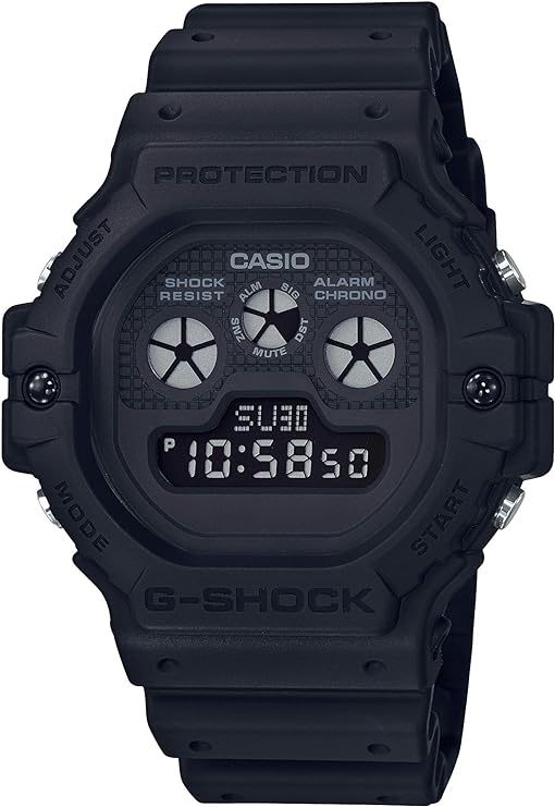 安いけど“使える”「オールブラックG-SHOCK」おすすめ4選 クールな外観