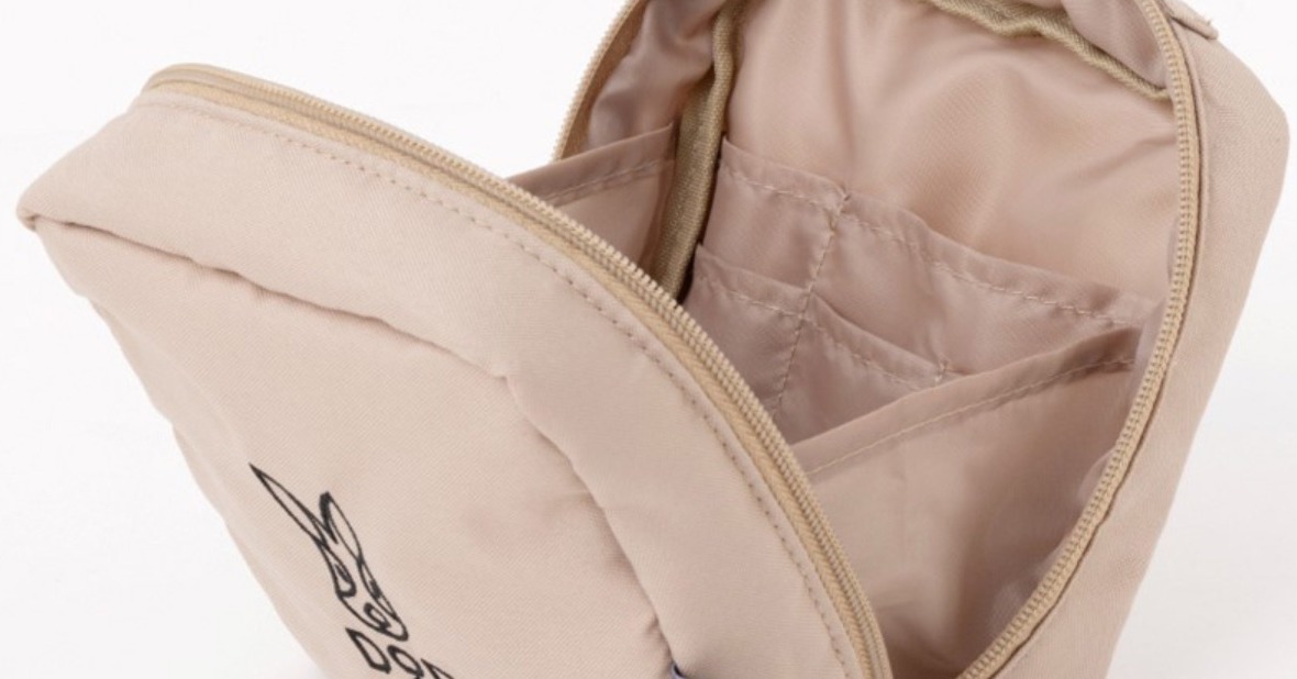 付録】人気アウトドアブランドの“ウサギポーチ”が人気 ベージュカラー