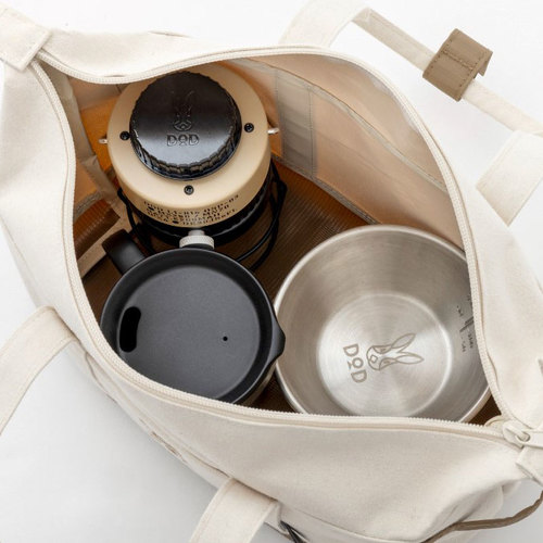 付録】人気アウトドアブランドの“ウサギポーチ”が人気 ベージュカラー