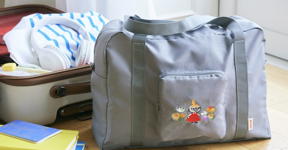 付録】リトルミイの「折りたたみボストンバッグ」が2カラーともランク