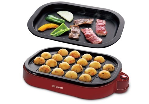 アイリスオーヤマ(IRIS OHYAMA)「たこ焼き器 2WAY ITY-20WA-R」