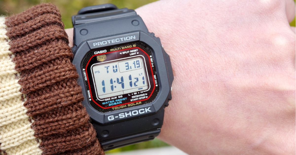 腕時計 愛好家の実機レビュー】電波ソーラーG-SHOCK「GW-M5610U-1JF」は伝統デザイン＆実用性の高さを誇る高コスパモデル -  Fav-Log by ITmedia