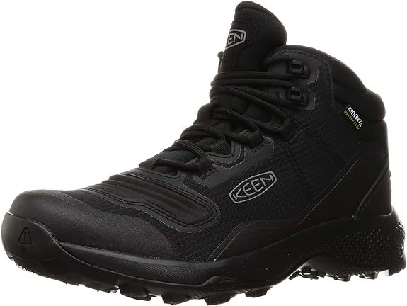 今売れているキーン(KEEN)の防水トレッキングシューズ:「トレッキングシューズ テンポ フレックス ミッド ウォータープルーフ メンズ」