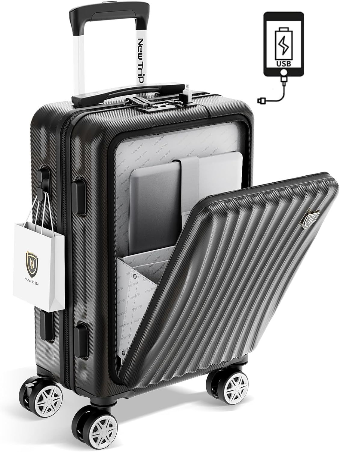 今売れている「スーツケース」おすすめ製品＆ランキング USB充電ポート 