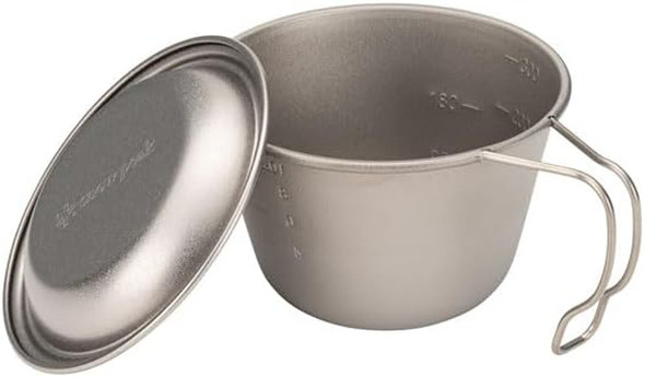 深型チタンシェラカップ 蓋付き