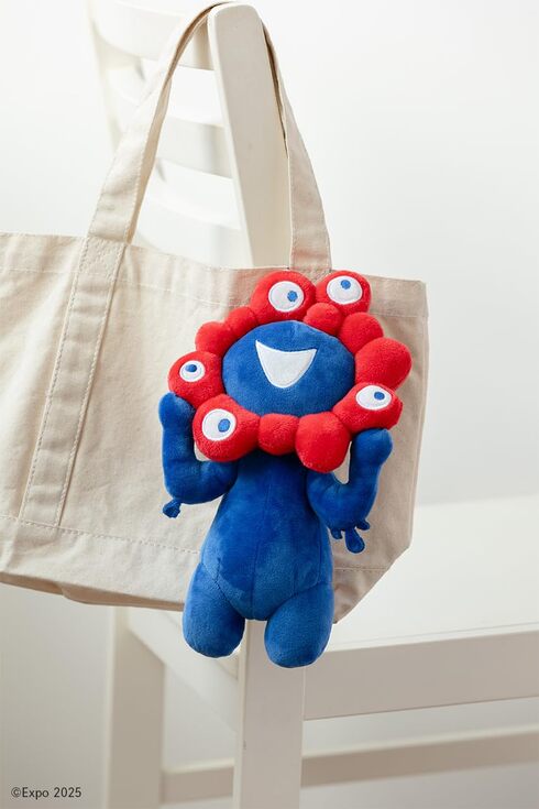 付録】ミャクミャク様とお出かけできる 「ミャクミャク ぬいぐるみ