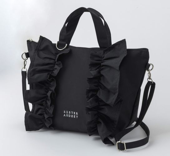 付録】大ぶりなフリル付き「2WAYバッグ」がカワイイ！ 保冷・保温可能