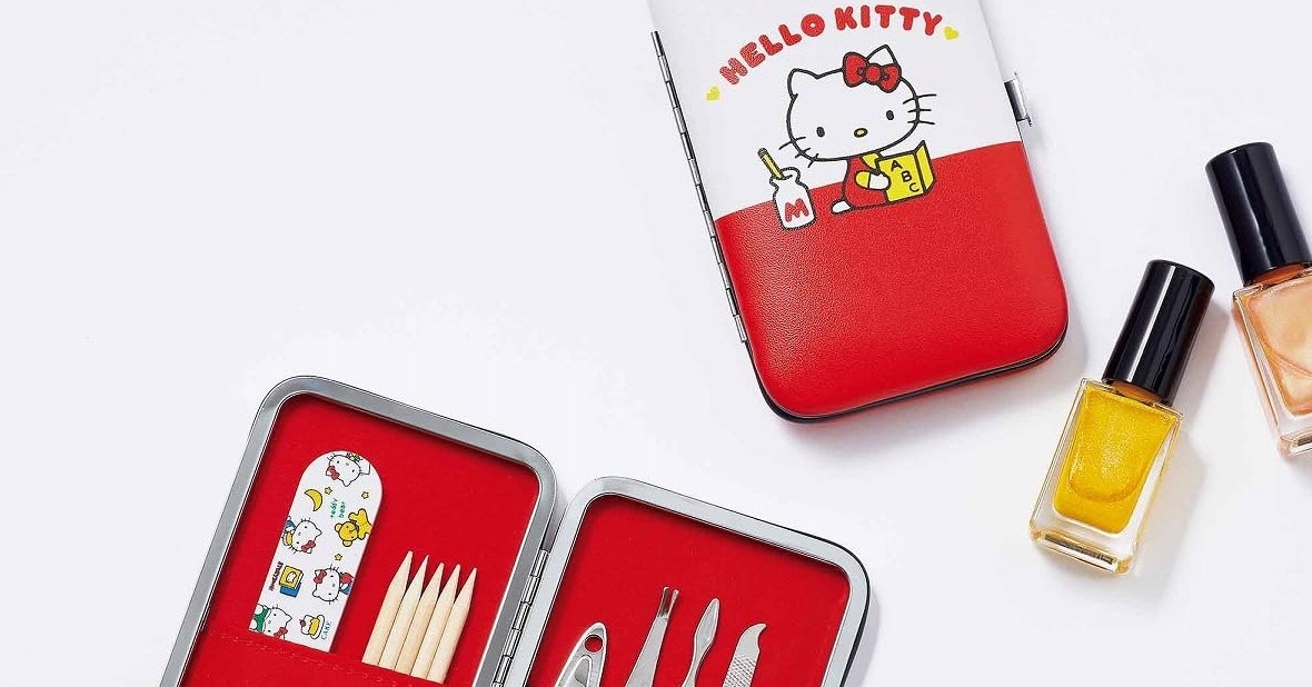 付録】キティちゃんの「爪のお手入れ道具」が付録として登場 レトロな