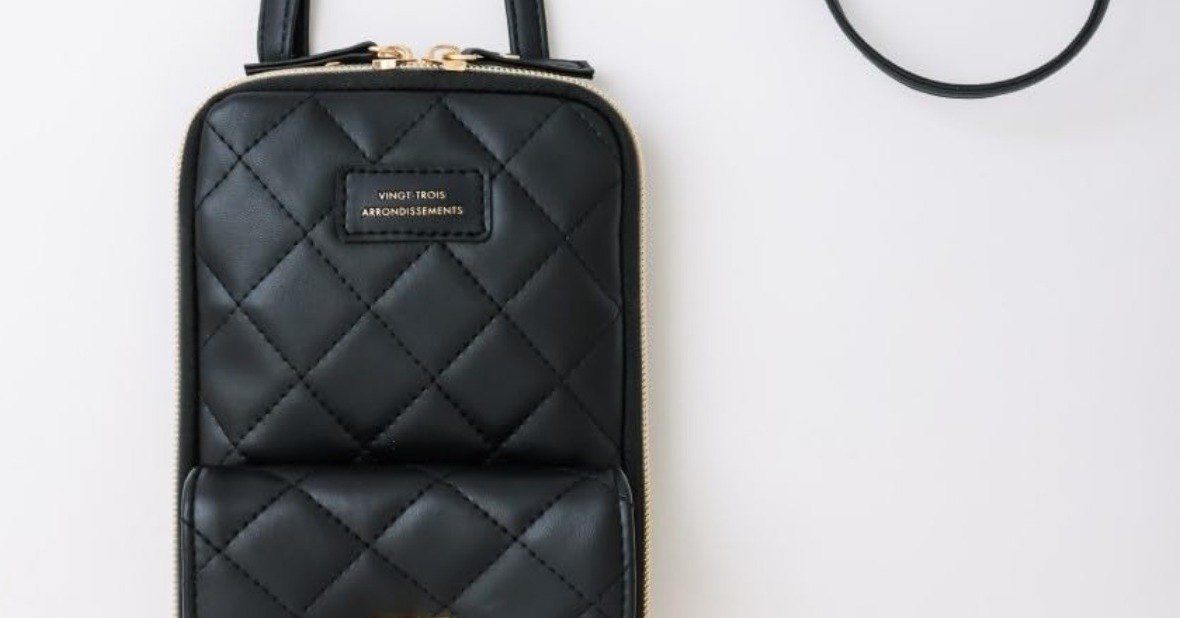 付録】大人が使える「23区」のスマホショルダーが登場 レザー調の