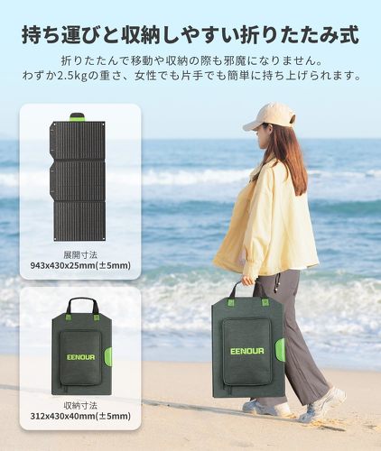 �ő�o�͖�60W�̃n�C�p���[���f���FEENOUR �\�[���[�p�l�� 60W