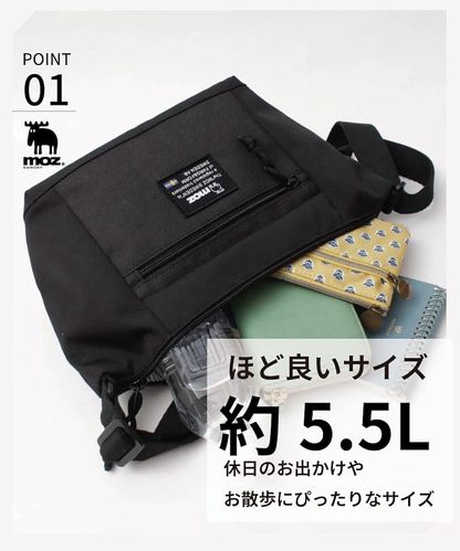 moz(モズ)三日月型ショルダーバッグ ZZEI-11
