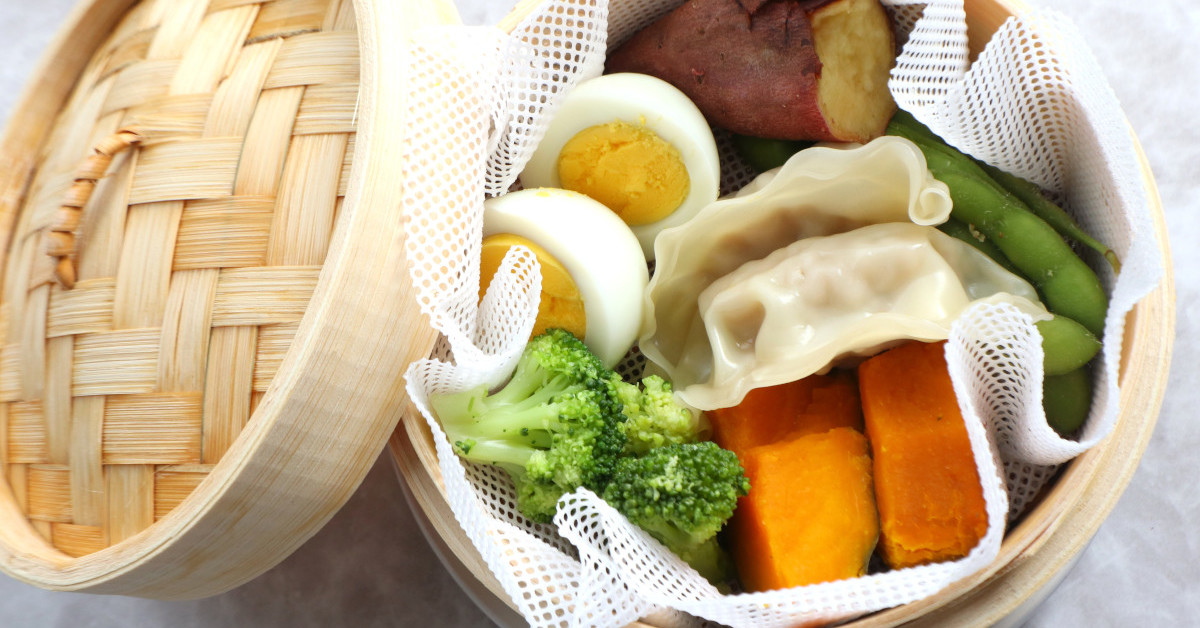 無印良品　せいろセット　蒸し器　せいろ 無印良品の「せいろ」は“自炊苦手”さんにこそおすすめしたい！ 約5分