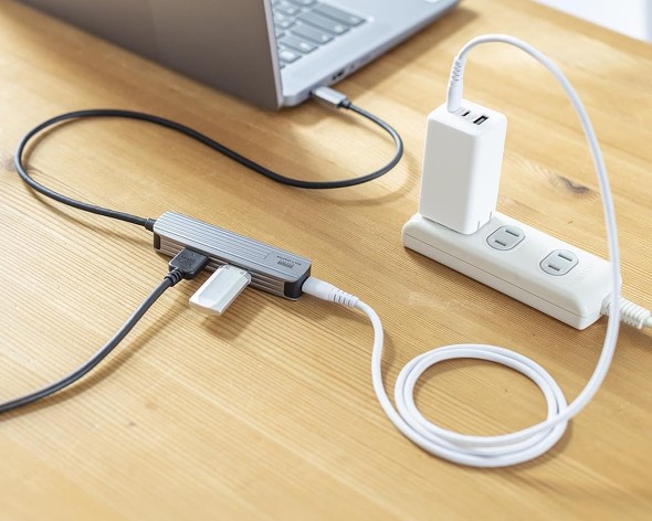 �T�����T�v���C USB�n�u HDMI�o�͑Ή� ���^�h�b�L���O�X�e�[�V���� 400-HUBC11GM