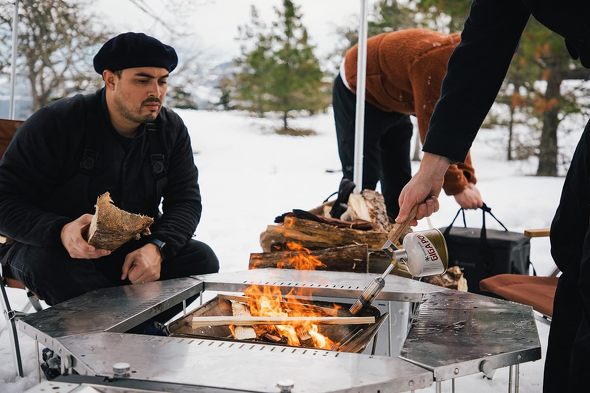 ������Ă���K�X�g�[�`�F�X�m�[�s�[�N�u�t�H�[���f�B���O�g�[�` GT-120�v