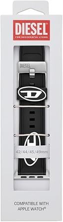 DIESEL Apple Watch Band �A�b�v���E�H�b�`�o���h DSS01800QQQ UNI A 01