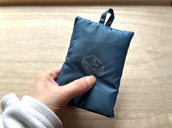 コンパクトになるので保管や持ち運びが楽