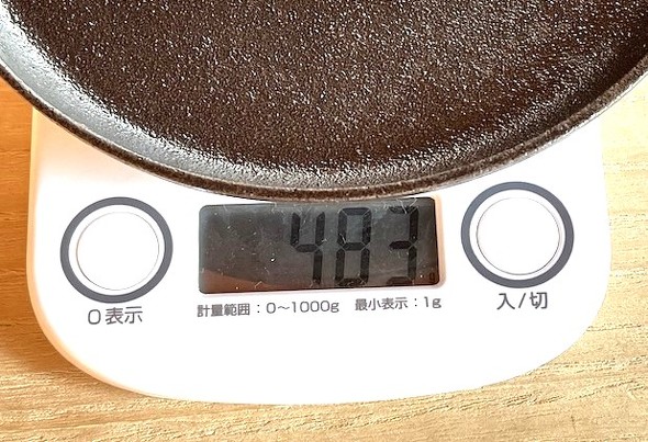 �d���͖�483g