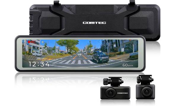 ドライブレコーダー ミラー型 【2025新登場・4K画质】 ドラレコ 前後