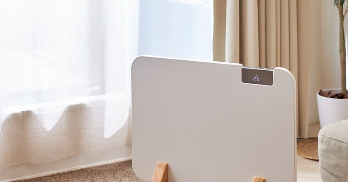 電気ヒーター MCH-1202 1200W ホワイト ホワイト 電気ヒーター MCH-1202/W moku. コンベクターヒーター