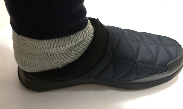 サンダルみたいにスムーズに履ける
