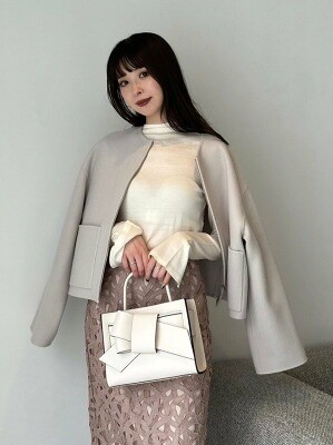 フレイ アイディー リボンミドルバッグ