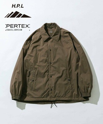 エカル PERTEX インサレーションコーチジャケット