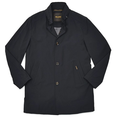 6位:MooRER「HEKTOR-KN ヘクター ナイロン ストレッチ 撥水 スタンドカラー ハーフコート」